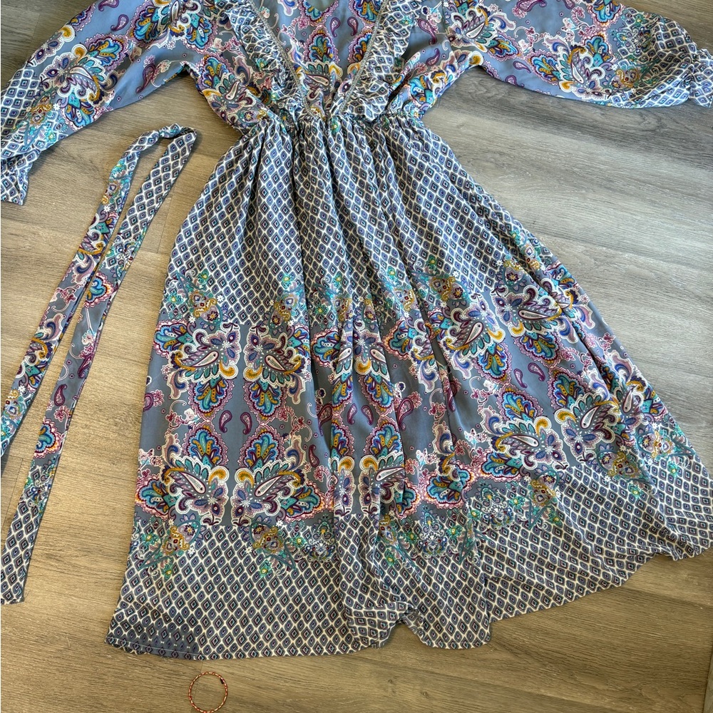 Floral Patterned Maxi Dress
